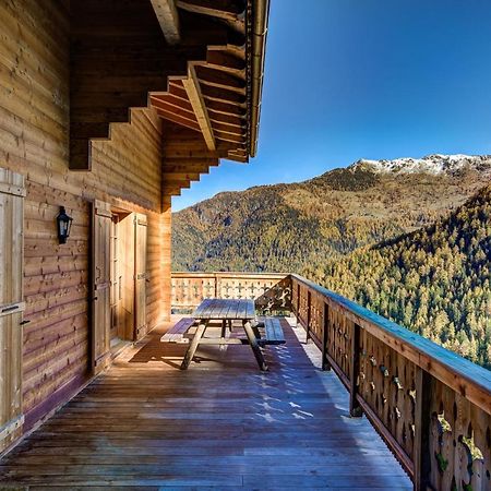 Chalet Le Chapeau La Tzoumaz Kültér fotó
