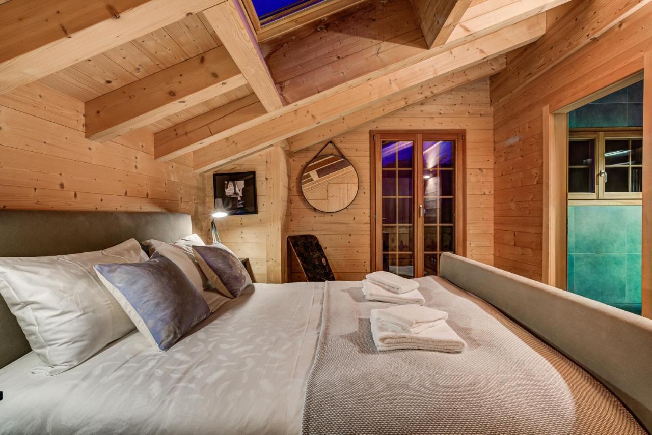 Chalet Le Chapeau La Tzoumaz Kültér fotó