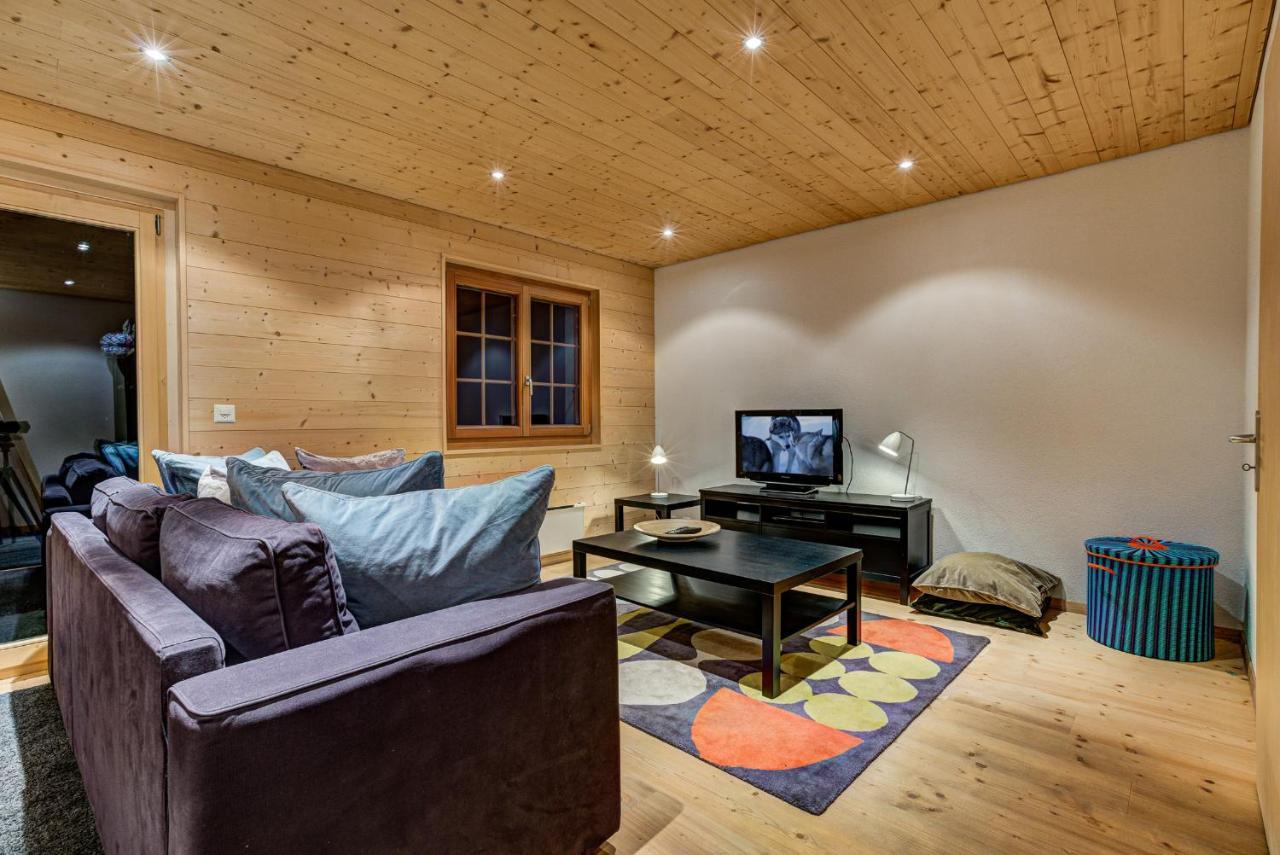 Chalet Le Chapeau La Tzoumaz Kültér fotó