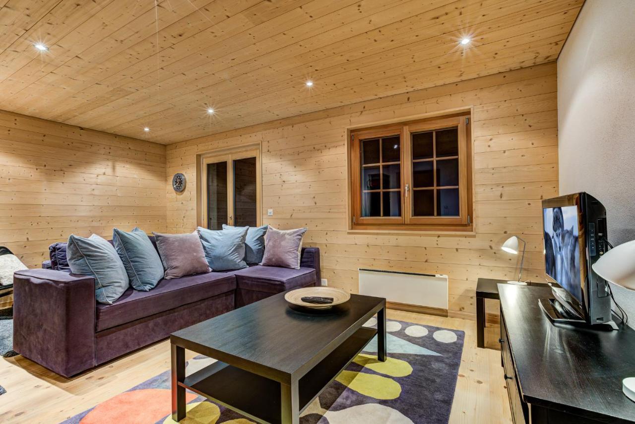 Chalet Le Chapeau La Tzoumaz Kültér fotó